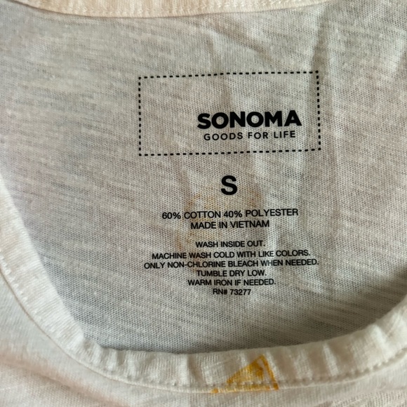 Flowy Orange Printed Tank Top - Picture 2 of 7